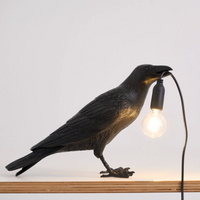 Raven Tafellamp Moderne Vogel Licht Decoratieve Bureau Lamp