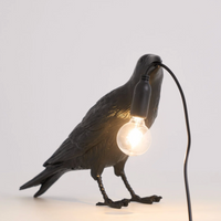 Raven Tafellamp Moderne Vogel Licht Decoratieve Bureau Lamp
