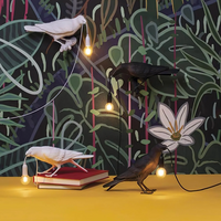 Raven Tafellamp Moderne Vogel Licht Decoratieve Bureau Lamp