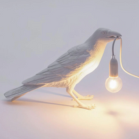Raven Tafellamp Moderne Vogel Licht Decoratieve Bureau Lamp