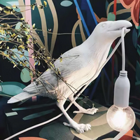 Raven Tafellamp Moderne Vogel Licht Decoratieve Bureau Lamp