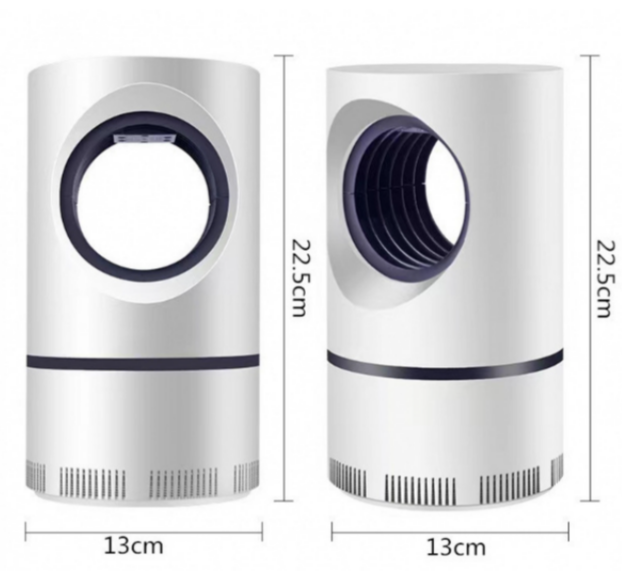 Mosqura | Geluidsarme insectenval met USB-voeding en eenvoudige reiniging