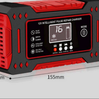 Auto Oplader PowerPulse – 12V/24V, Impulsherstel, LCD Display