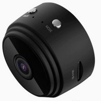 Bewakingscamera voor binnen en buiten | Mini-wifi-camera met live-uitzending naar je mobiel | Draadloos & compact | MiniWächter