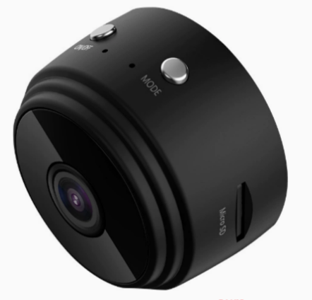 Bewakingscamera voor binnen en buiten | Mini-wifi-camera met live-uitzending naar je mobiel | Draadloos & compact | MiniWächter