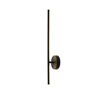 Moderne Zwarte Aluminium Wandlamp