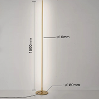 Lichtmond moderne vloerlamp