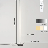 Lichtmond moderne vloerlamp