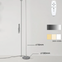 Lichtmond moderne vloerlamp
