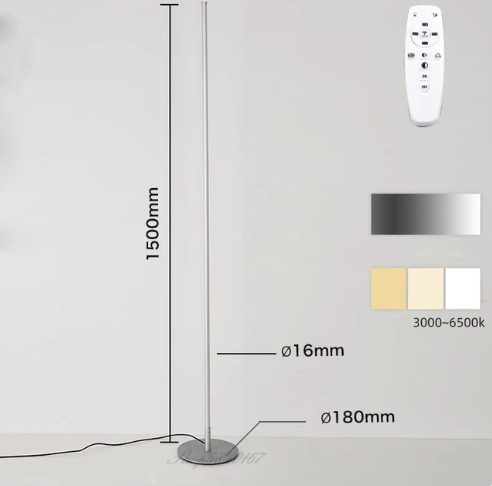 Lichtmond moderne vloerlamp