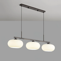 Moderne 3-Lichts Bauhaus Eiland Hanglamp