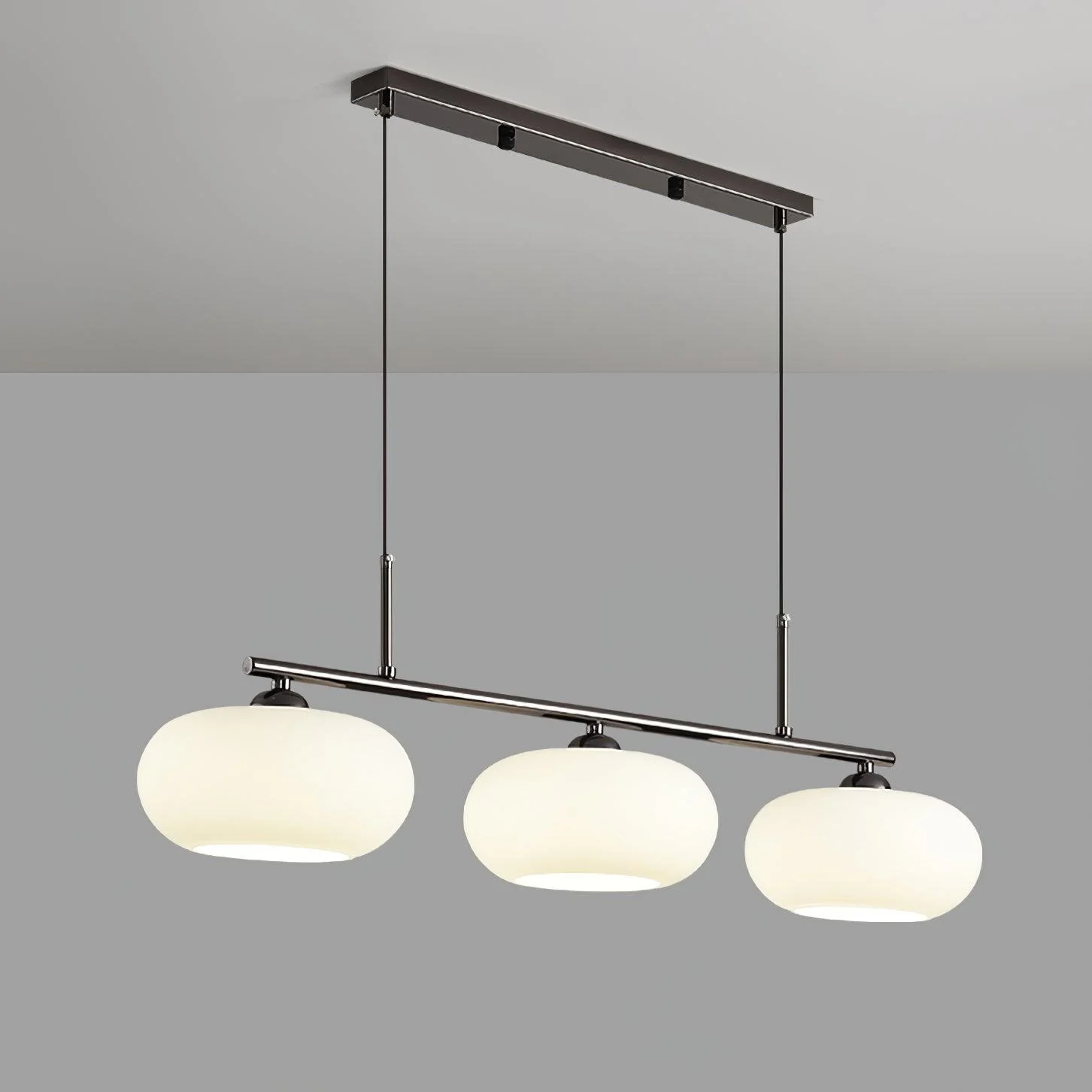 Moderne 3-Lichts Bauhaus Eiland Hanglamp