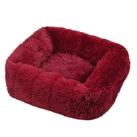FurHaven Deluxe Dog Lounger | Lang pluche, wasbaar bed voor honden en katten