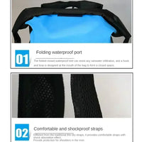 Waterdichte Rugzak AquaDryX 25L | Drijvende Packsack | Rolltop & Ademend | Ideaal voor Kajakken, Trekking & Buitenactiviteiten