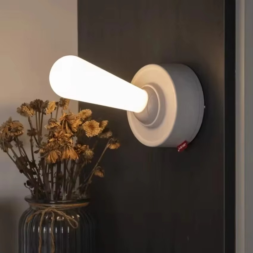 Nachttafellamp & Accu Tafellamp | LED Dimbare Vloerlamp in Modern Joystick-Design | GlowDo