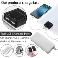 Draagbaar Zonnepaneel SOLVION Charge 100W | 5V | Dual USB | Waterdicht | Buiten & Kamperen