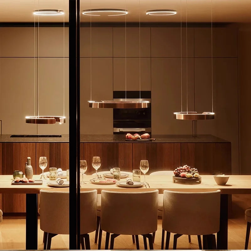 Moderne LED-lamp in ringvorm – elegante ronde plafondlamp