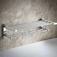SteelRack RVS Handdoekenhouder – Ruimtebesparend & Stijlvol voor elke badkamer