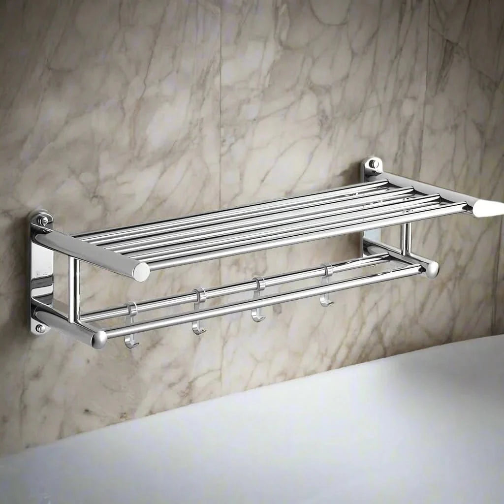 Staalrek – RVS Handdoekhouder Voor Orde & Modern Design