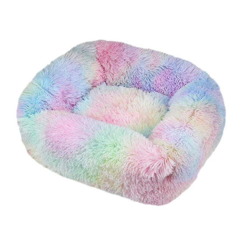 FurHaven Deluxe Dog Lounger | Lang pluche, wasbaar bed voor honden en katten