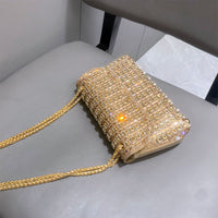 50% KORTING TIJDELIJK | DazzleClutch™ | Strass-beklede avondtas voor vrouwen