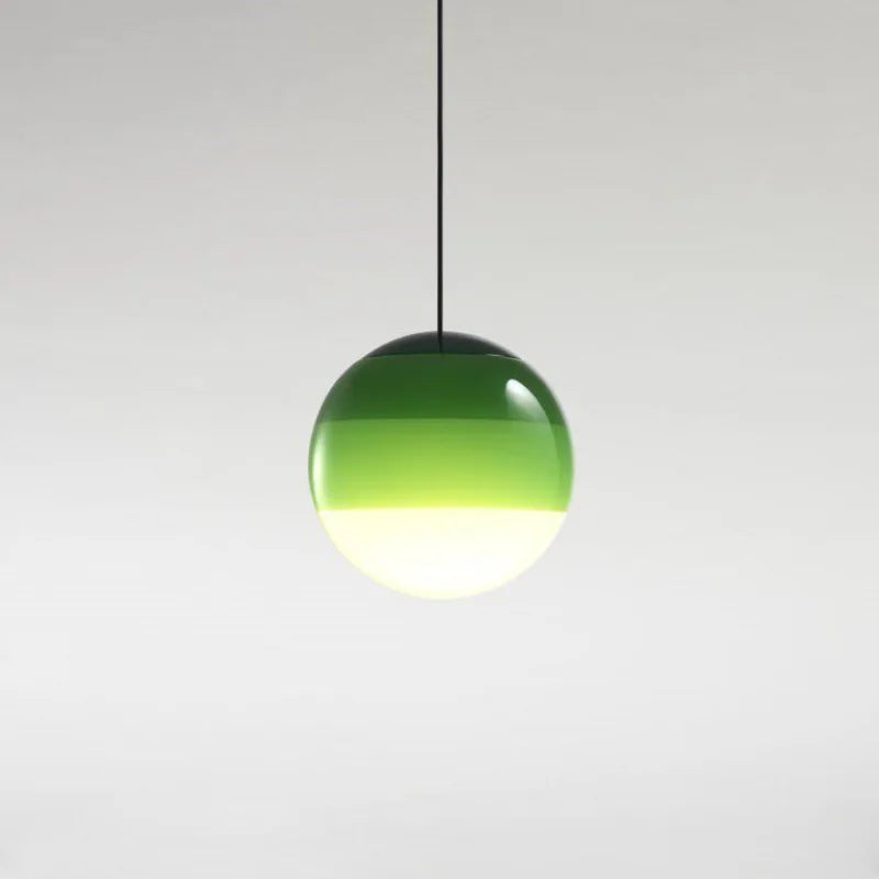 NordicLuxe Gradient Glazen Koepel Hanglamp | Elegante LED hanglamp voor restaurants, koffiehuizen en kinderkamers met een verbluffend kleurverloopontwerp