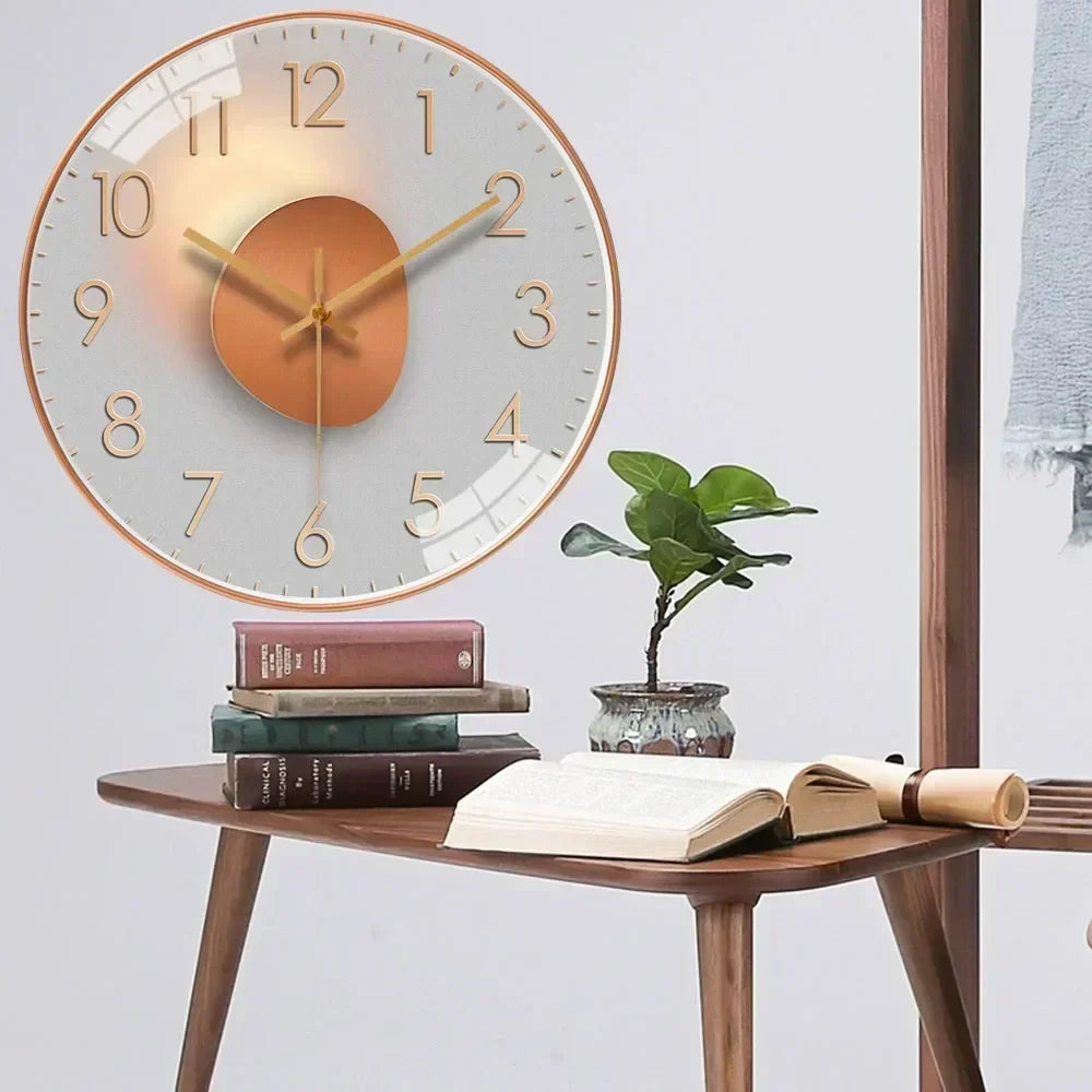 SilentTime – Digitale Wandklok in klassieke stijl