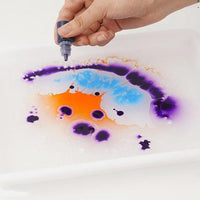 Water Marmer Verf Set | Creatieve verf op waterbasis voor knikkerkuns