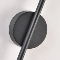 Moderne Zwarte Aluminium Wandlamp