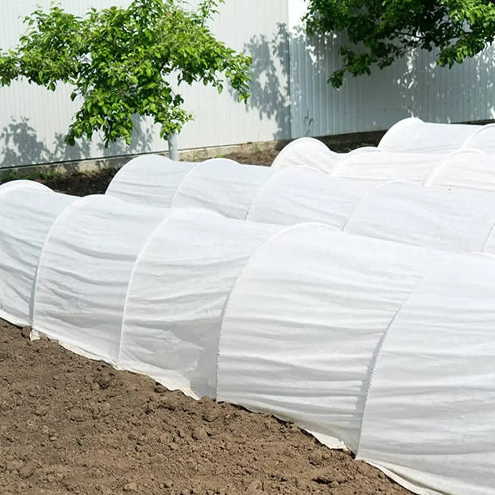 Plantura FlexGrow Tuinboog-set van fiberglass | DIY Plantentunnel voor verhoogde bedden & vroege teelt | Roestvrij & Herbruikbaar | Inclusief koppelingen