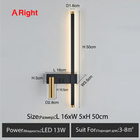 Noordse LED Wandlamp