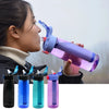 Draagbare waterfles met filter | Snel en effectief schoon water met geïntegreerd filter