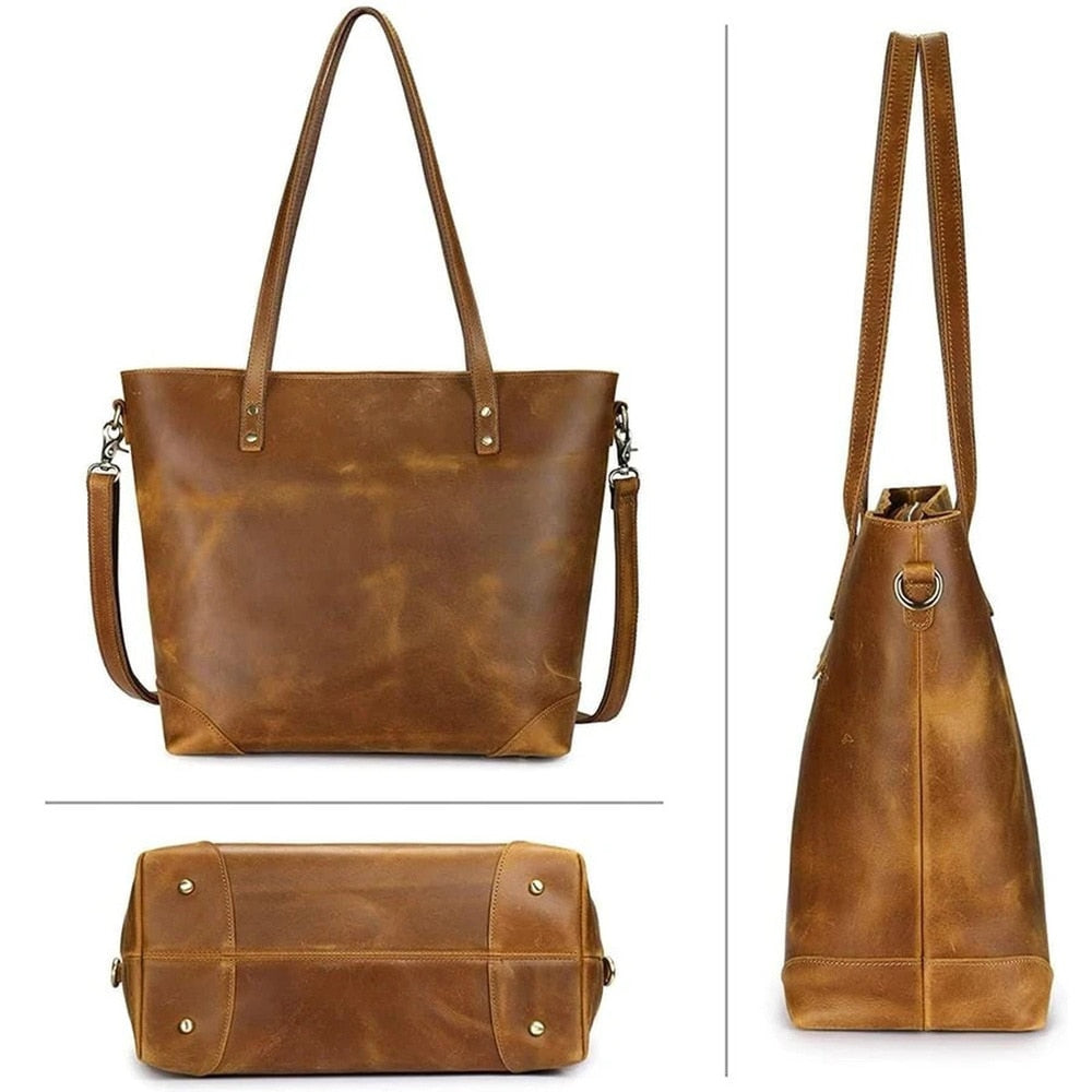 Vintage Kunstlederen Tas