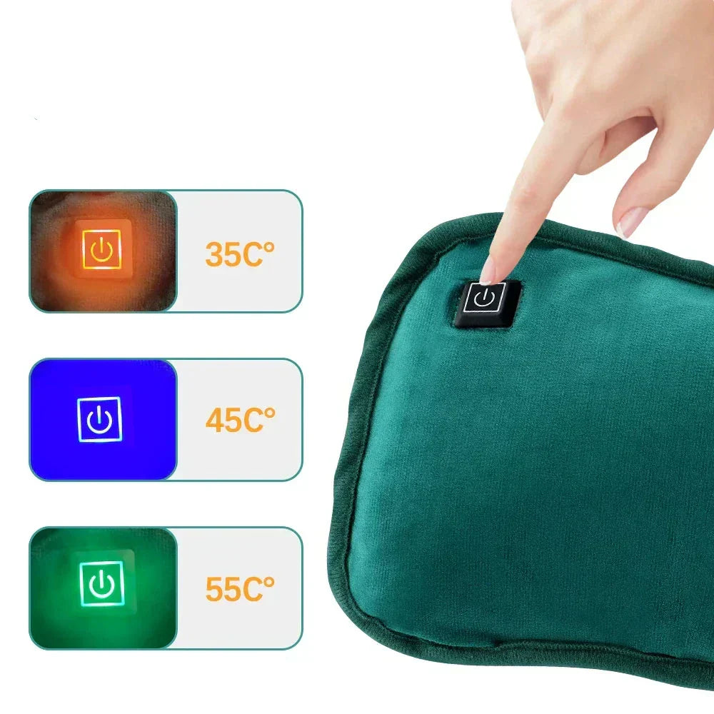 HeatComfort - Luxe Draagbare Verwarmingskussen voor Ultieme Gezellige Momenten