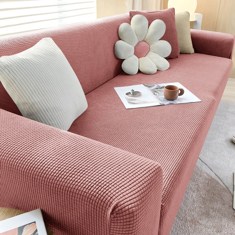 Comfort Fit Sofa Slipcover | Elastisch, morsbestendig, modern ontwerp Geniet van een perfecte pasvorm die je bank moeiteloos beschermt en verfraait.