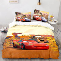 Cars Lightning McQueen Dekbedovertrek Set – Leuke en Comfortabele Set voor Kinderen