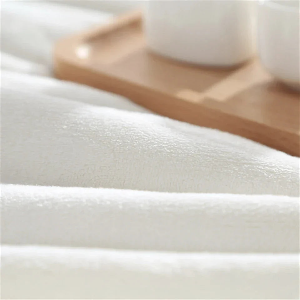 DoxiDream Fleece Deken | Zachte Flanel | Teckel Print | Bank & Bed