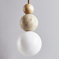 Moderne hanglamp met sferische details