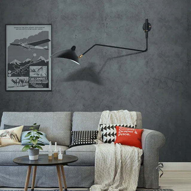 Rosa Wandlamp