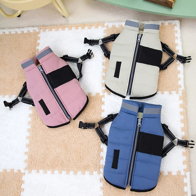 LuxePaws Honden Outfit | Warme Winddichte Jas voor Kleine en Medium Honden
