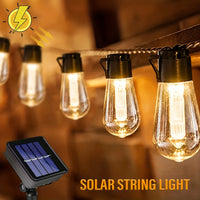LED Solar-Lichtslang SolaLuma | Waterdicht IP44 | Voor Tuin, Terras & Kamperen | Automatische Verlichting