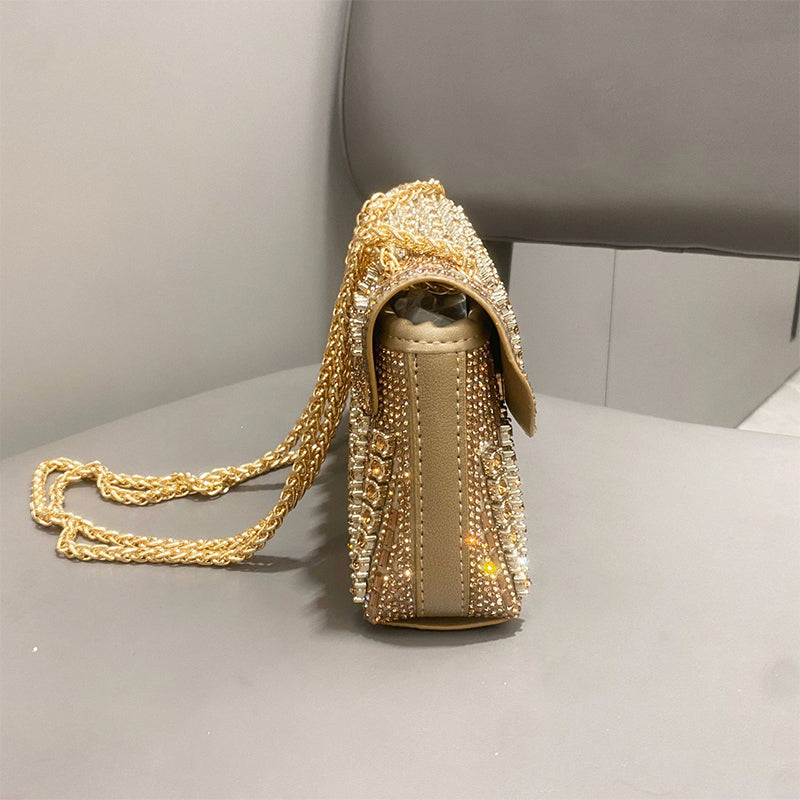 50% KORTING TIJDELIJK | DazzleClutch™ | Strass-beklede avondtas voor vrouwen