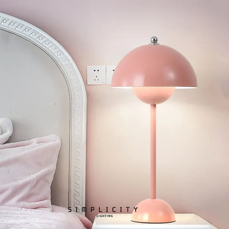 Draadloze tafellamp met minimalistisch design