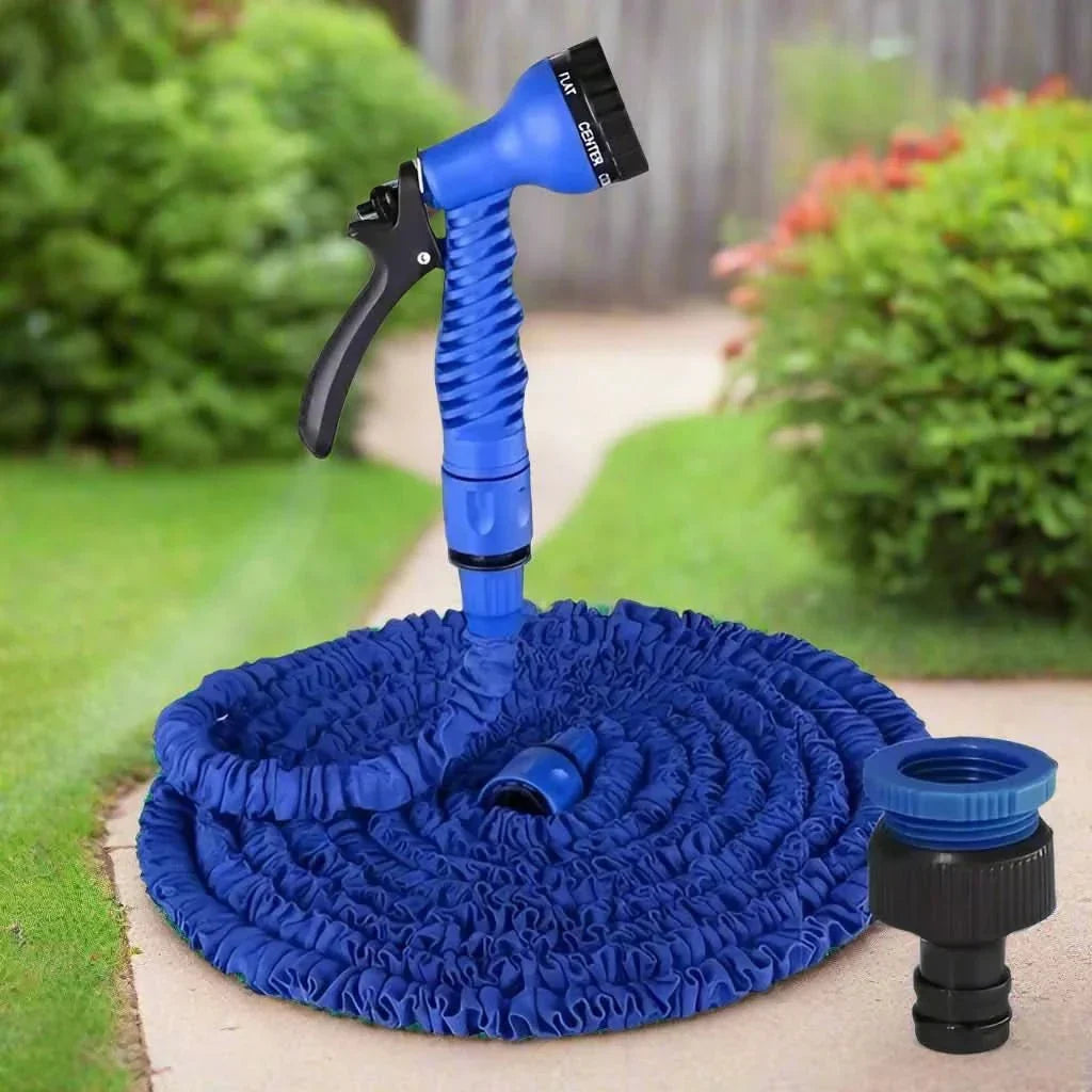 Flexibele Tuinslang met Multi Spray Nozzle Tool