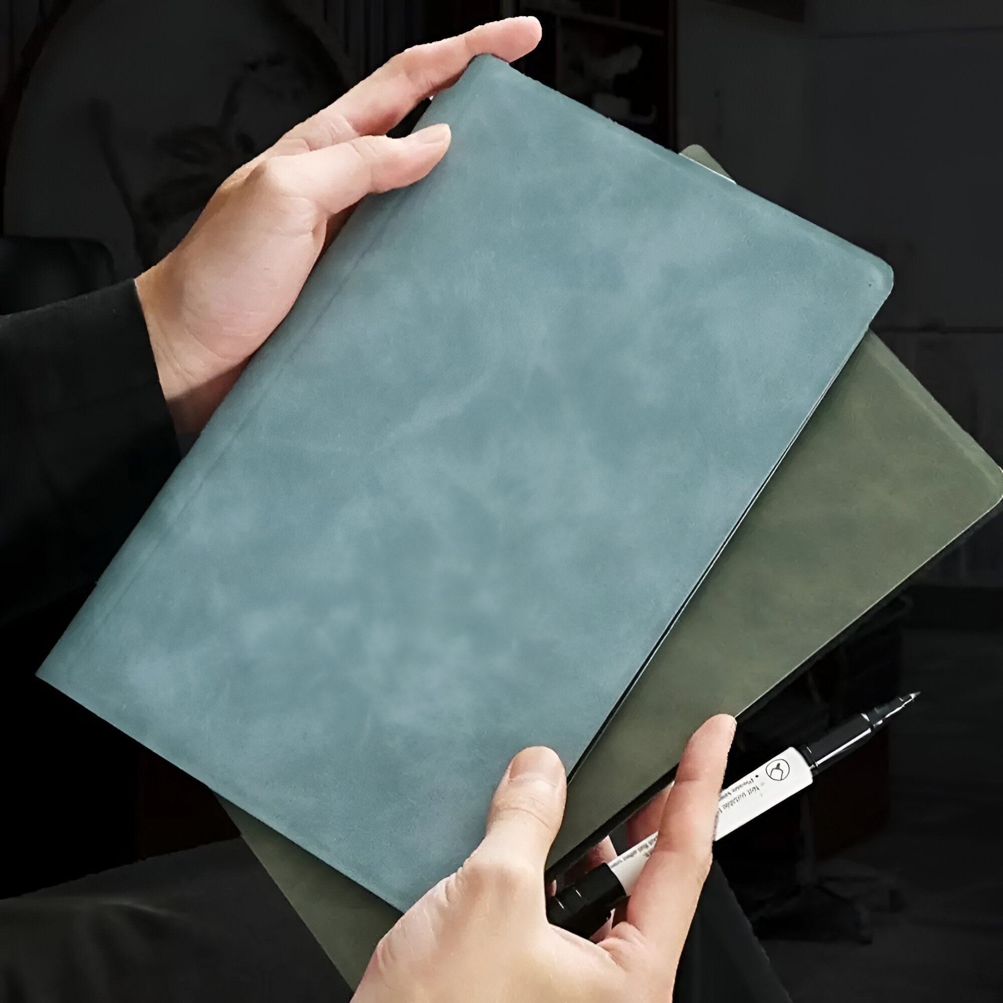 LuxeWrite A5 Whiteboard Notebook | Uitwisbare en herbruikbare weekplanner voor moeiteloze organisatie en stijlvolle planning