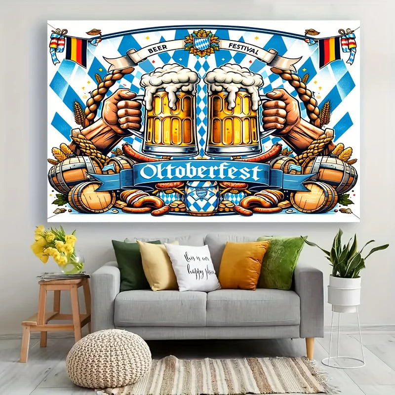 Banner in Oktoberfest-design – Proost Banner Oktoberfest 2026
