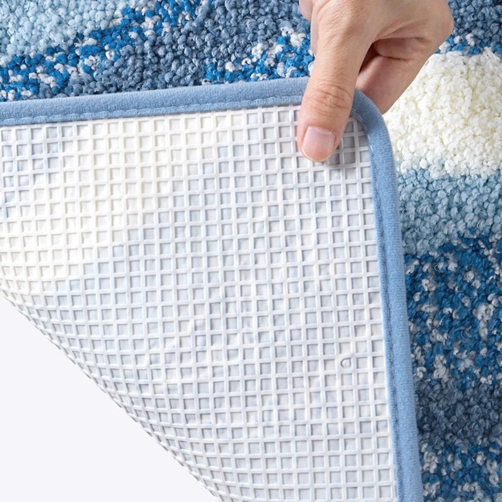 Zeebries Voetafdruk Patroon Badmat