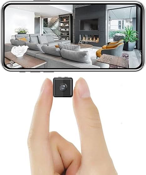 SecureView – 1080P Mini Beveiligingscamera met Bewegingsdetectie & App-besturing