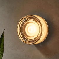 LustreLume Designer wandlamp | Moderne ronde verlichting voor slaapkamers en gangen