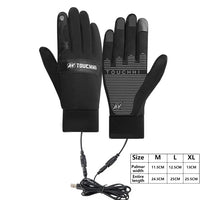 ThermaGlide USB Verwarmde Handschoenen | Waterdicht & Touchscreen-geschikt | Winter-Handwarmers voor Skiën, Motor & Buitenactiviteiten